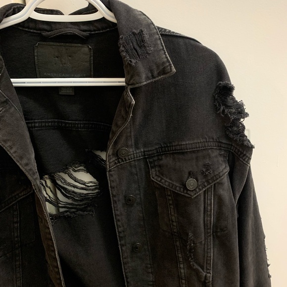 Ripped Jean Jacket - Picture 3 of 10